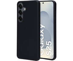 Mobiparts Mobiparts Silicone Cover Samsung Galaxy S25 Black