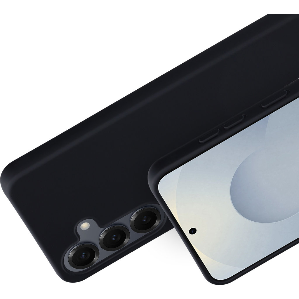 Mobiparts Mobiparts Silicone Cover Samsung Galaxy S25 Black