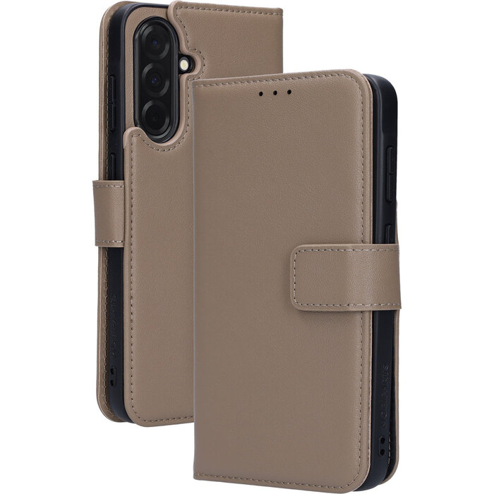 Mobiparts Mobiparts Leather 2in1 Wallet Samsung A36 Taupe (MP-128769)