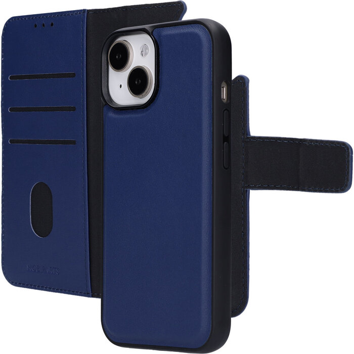 Mobiparts Mobiparts Leather 2in1 Wallet Case iPhone 15/14 Blue (MP-128815)