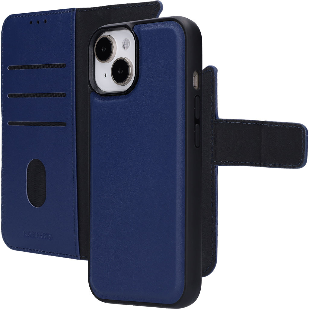 Mobiparts Mobiparts Leather 2in1 Wallet Case iPhone 15/14 Blue (MP-128815)