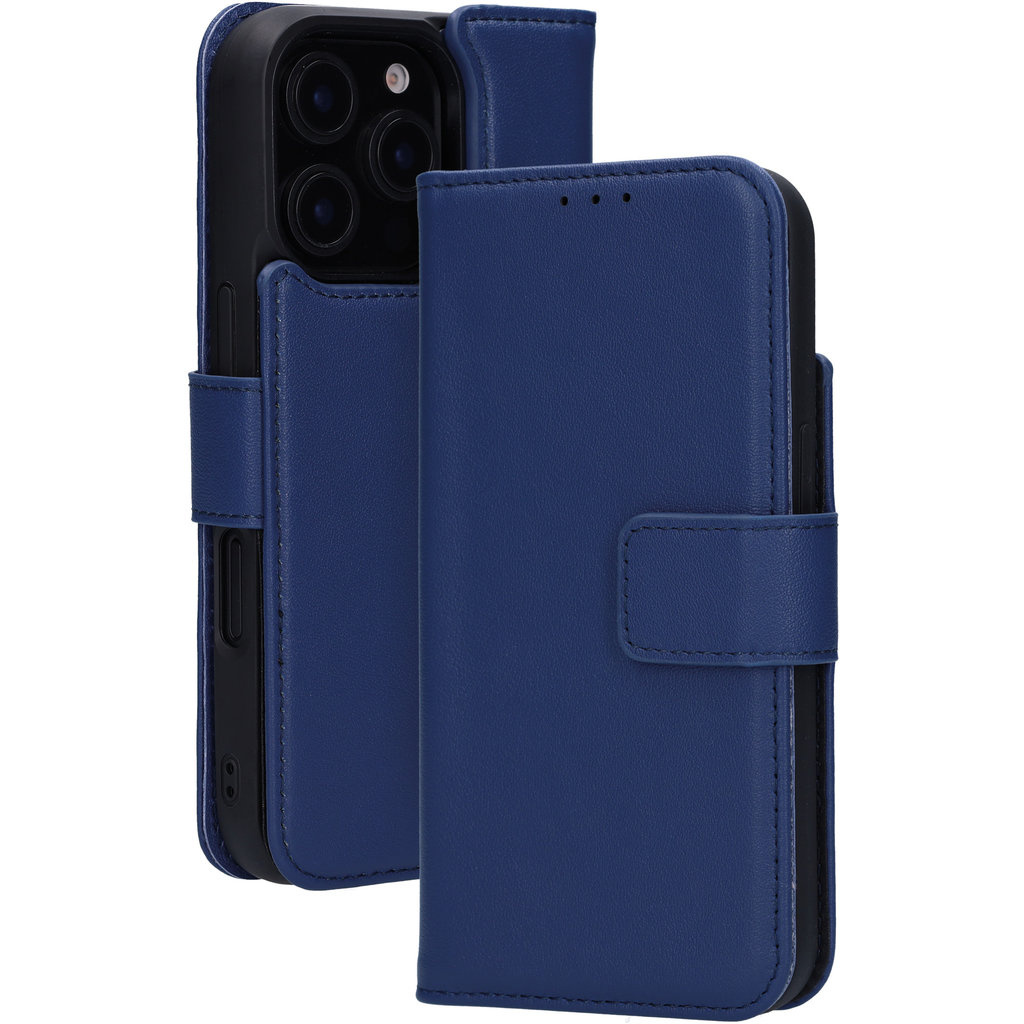 Mobiparts Mobiparts Leather 2in1 Wallet iPhone 16 Pro Blue (MP-128817)
