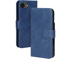 Mobiparts Mobiparts Classic Wallet Case Apple iPhone 16e Steel Blue (MagSafe Compatible)