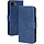 Mobiparts Classic Wallet Case Apple iPhone 16e Steel Blue (MagSafe Compatible)
