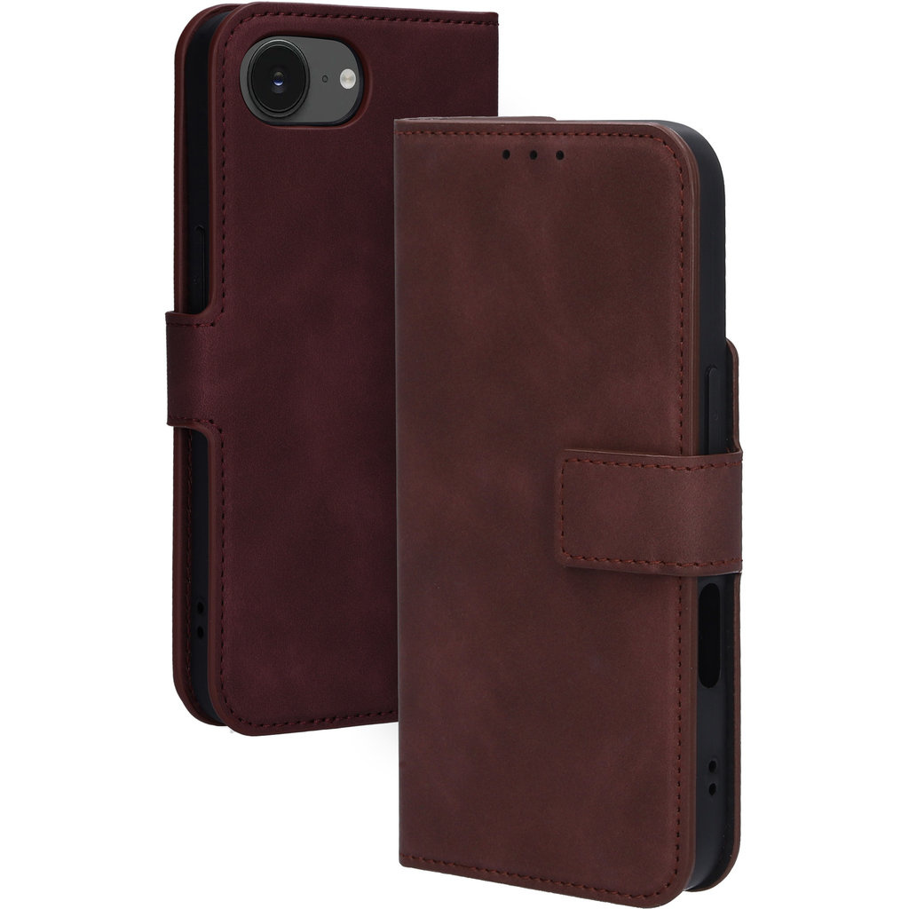 Mobiparts Mobiparts Classic Wallet Case Apple iPhone 16e Velvet Red (MagSafe Compatible)