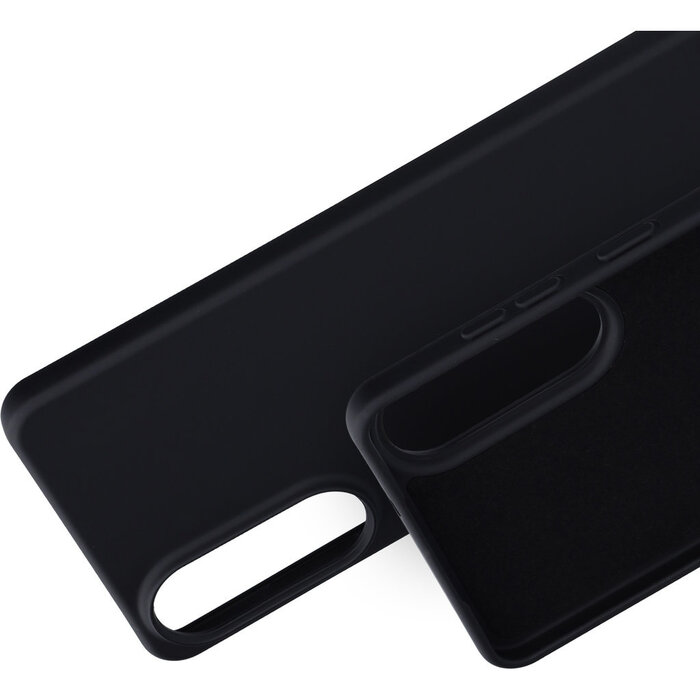 Mobiparts Mobiparts Silicone Cover Samsung S25 Edge Black (MP-129296)