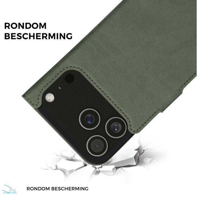 Mobiparts Mobiparts Classic Wallet iPhone 17 Pro Max Stone Green (MP-129978)