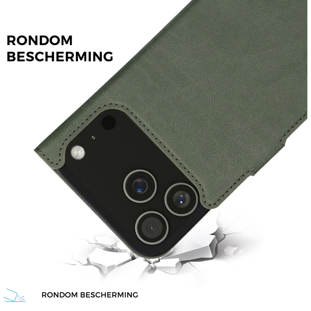 Mobiparts Mobiparts Classic Wallet iPhone 17 Pro Max Stone Green (MP-129978)