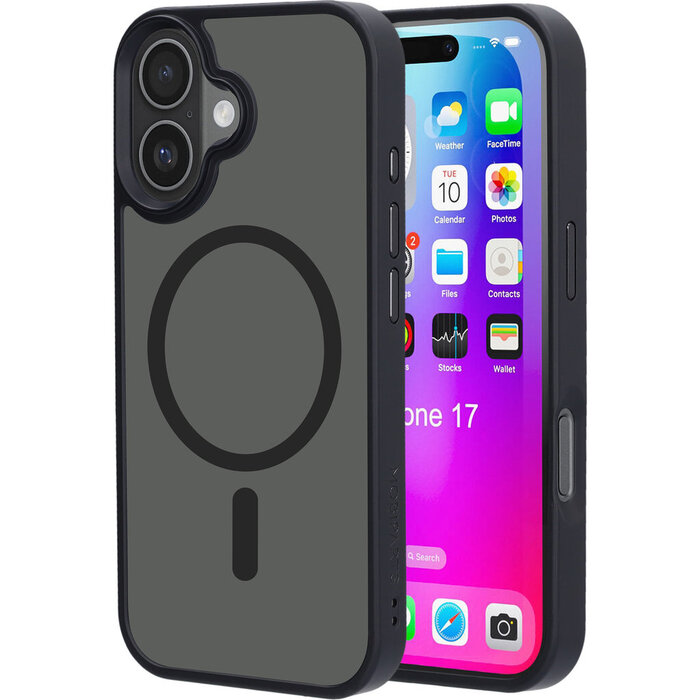 Mobiparts Mobiparts Hardcover iPhone 17 Satin Black (MagSafe) (MP-130064)