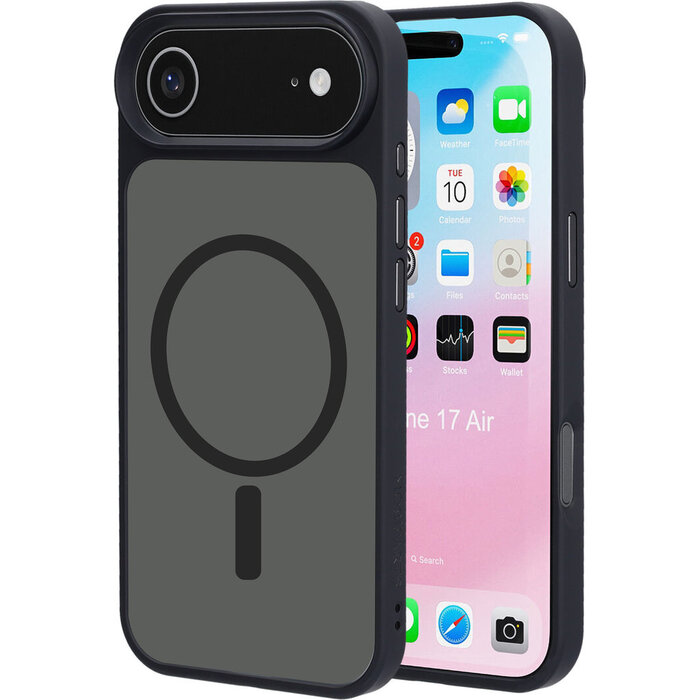 Mobiparts Mobiparts Hardcover iPhone Air MagSafe Satin Black (MP-130065)