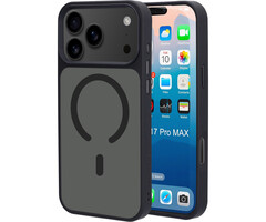 Mobiparts Mobiparts Hardcover iPhone 17 Pro Max MagSafe Satin Black