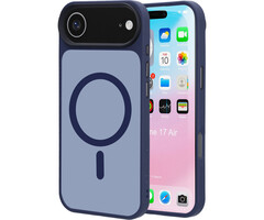 Mobiparts Mobiparts iPhone Air Hardcover MagSafe Satijn Blauw