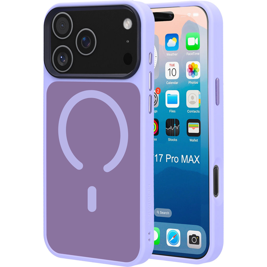 Mobiparts Mobiparts Hardcover iPhone 17 Pro Max Satin Lila MagSafe (MP-130079)