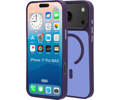 Mobiparts Mobiparts Hardcover iPhone 17 Pro Max MagSafe - Satin Purple