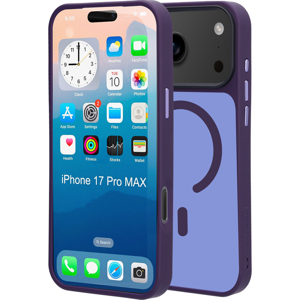 Mobiparts Mobiparts Hardcover iPhone 17 Pro Max Satin Purple (MP-130083)