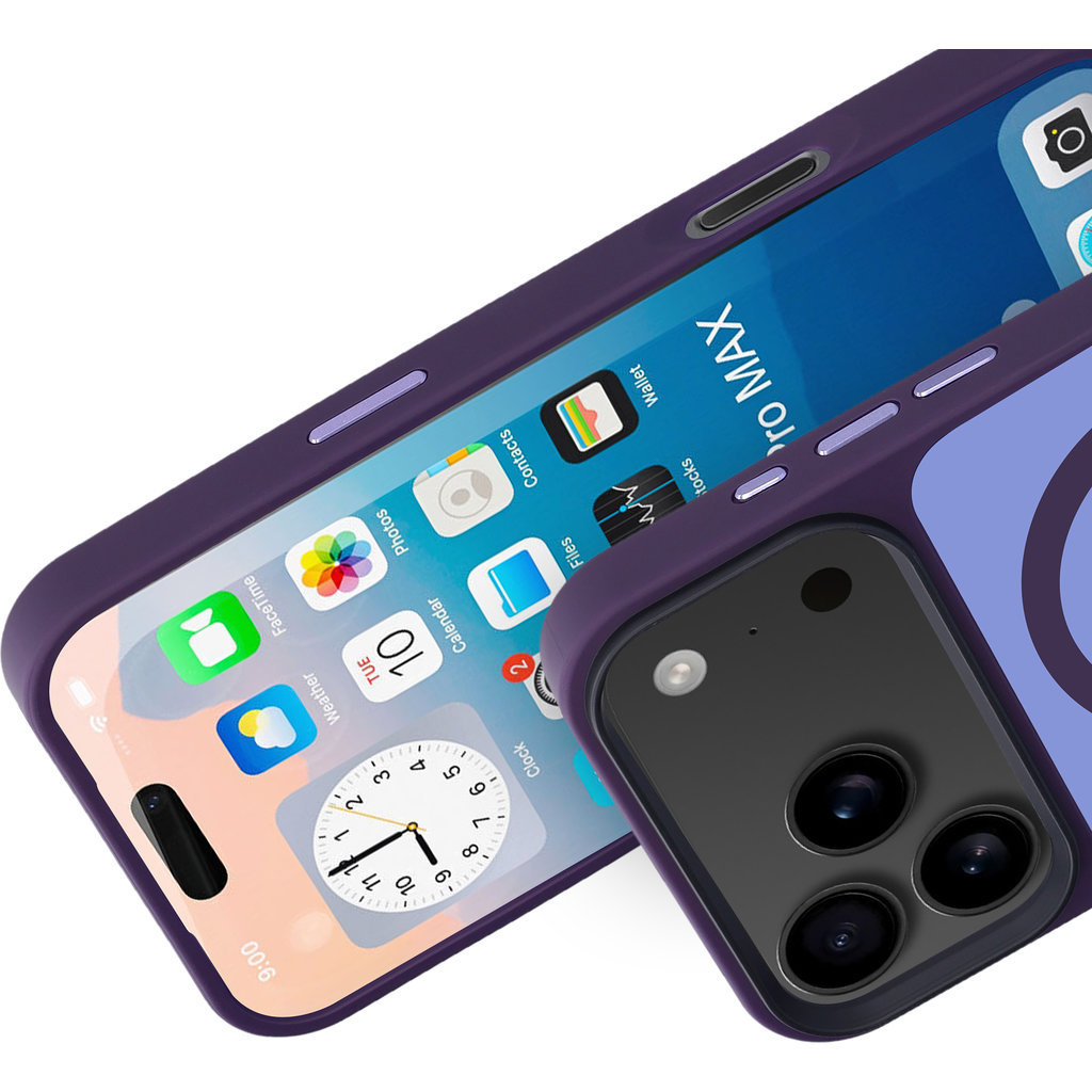 Mobiparts Mobiparts Hardcover iPhone 17 Pro Max Satin Purple (MP-130083)