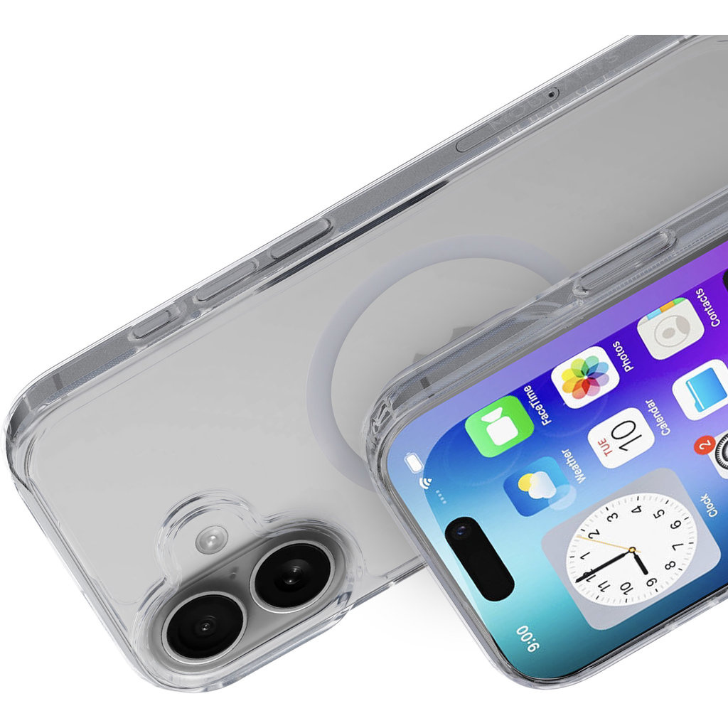 Mobiparts Mobiparts Hardcover iPhone 17 Clear MagSafe (MP-130092)