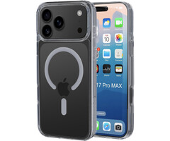 Mobiparts Mobiparts iPhone 17 Pro Max Transparant MagSafe Hoesje