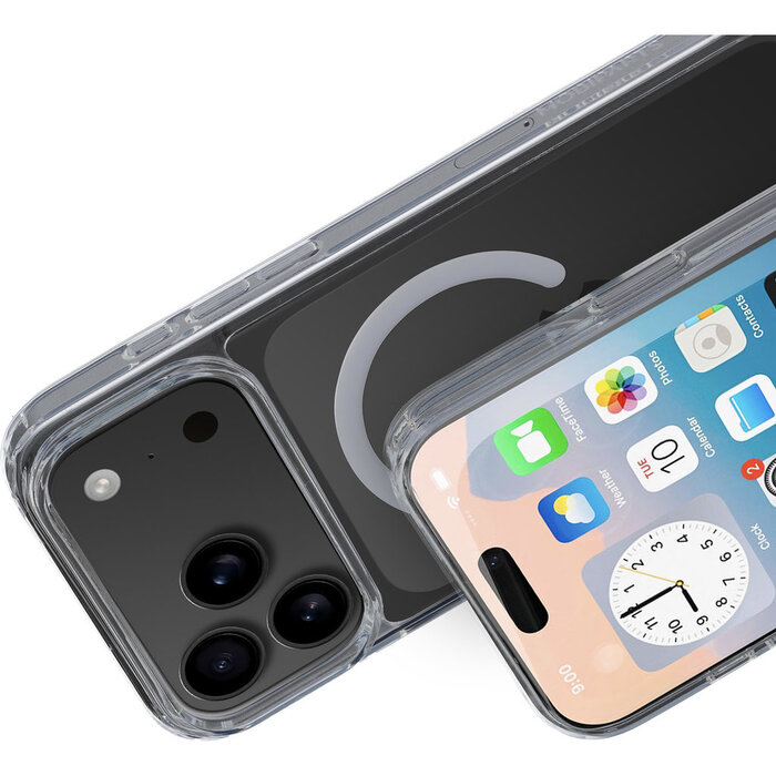 Mobiparts Mobiparts Hardcover iPhone 17 Pro Max Clear MagSafe (MP-130095)