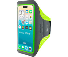 Mobiparts Mobiparts Comfort Fit Sportband iPhone 17 Pro Neon Green
