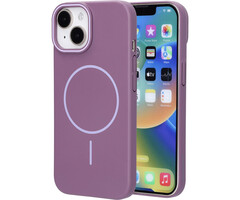 Mobiparts Mobiparts Slim Line MagSafe Hoesje iPhone 15 Paars