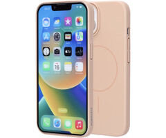 Mobiparts Mobiparts Slim Line iPhone 15 MagSafe Hoesje Dune Sand