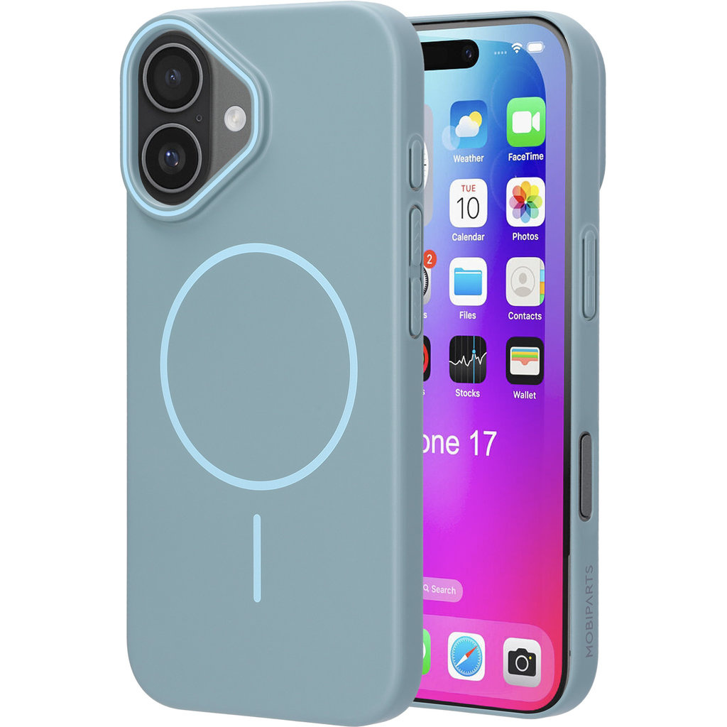 Mobiparts Mobiparts Slim Line Case Apple iPhone 17 (MagSafe Compatible) Sage Green