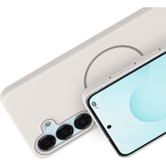 Mobiparts Mobiparts Slim Line Samsung S25 MagSafe Off White (MP-130332)