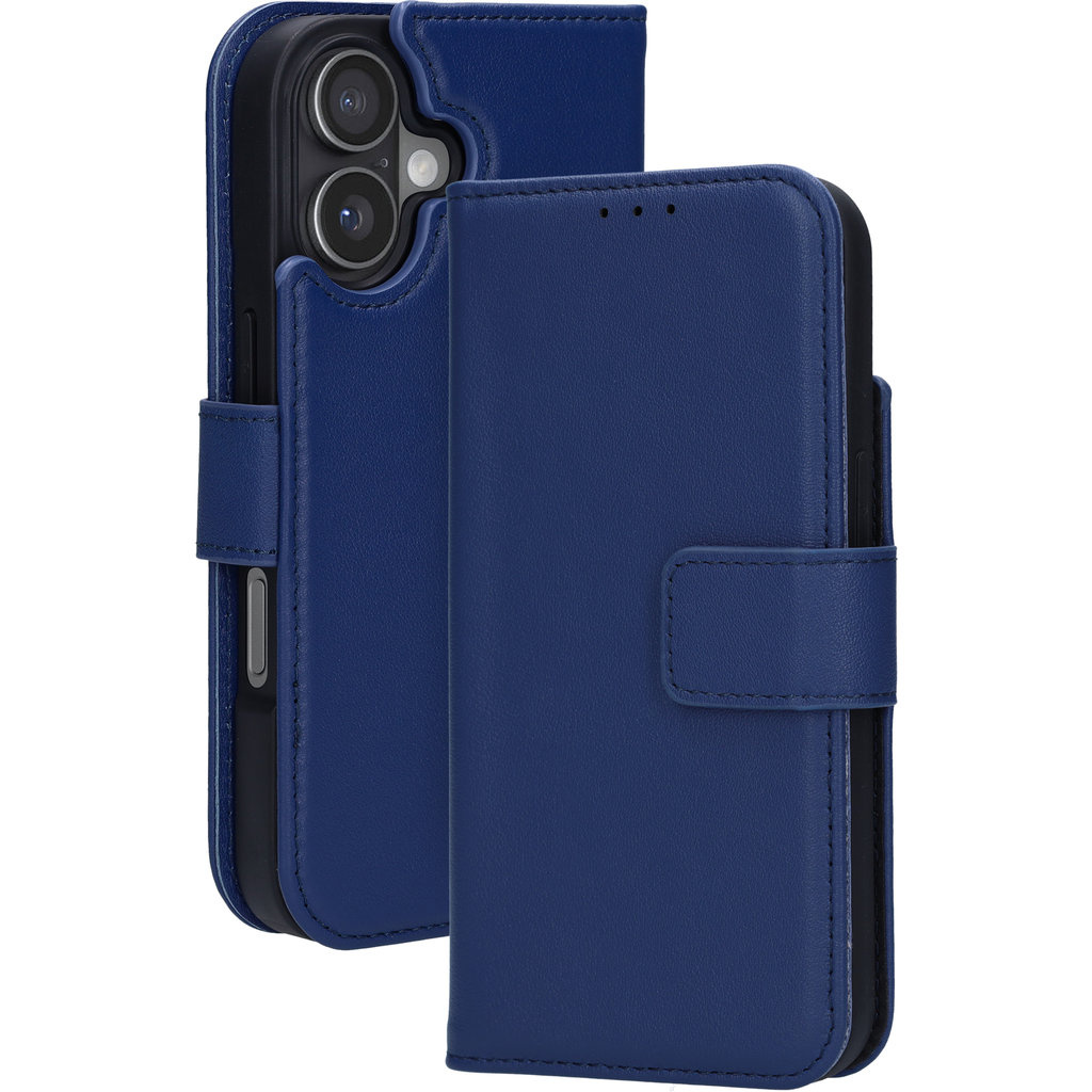 Mobiparts Mobiparts Leather 2-in-1 Wallet Case iPhone 17 Blauw