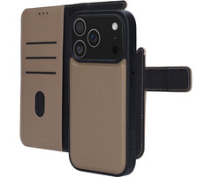Mobiparts Mobiparts iPhone 17 Pro 2-in-1 Leren Wallet