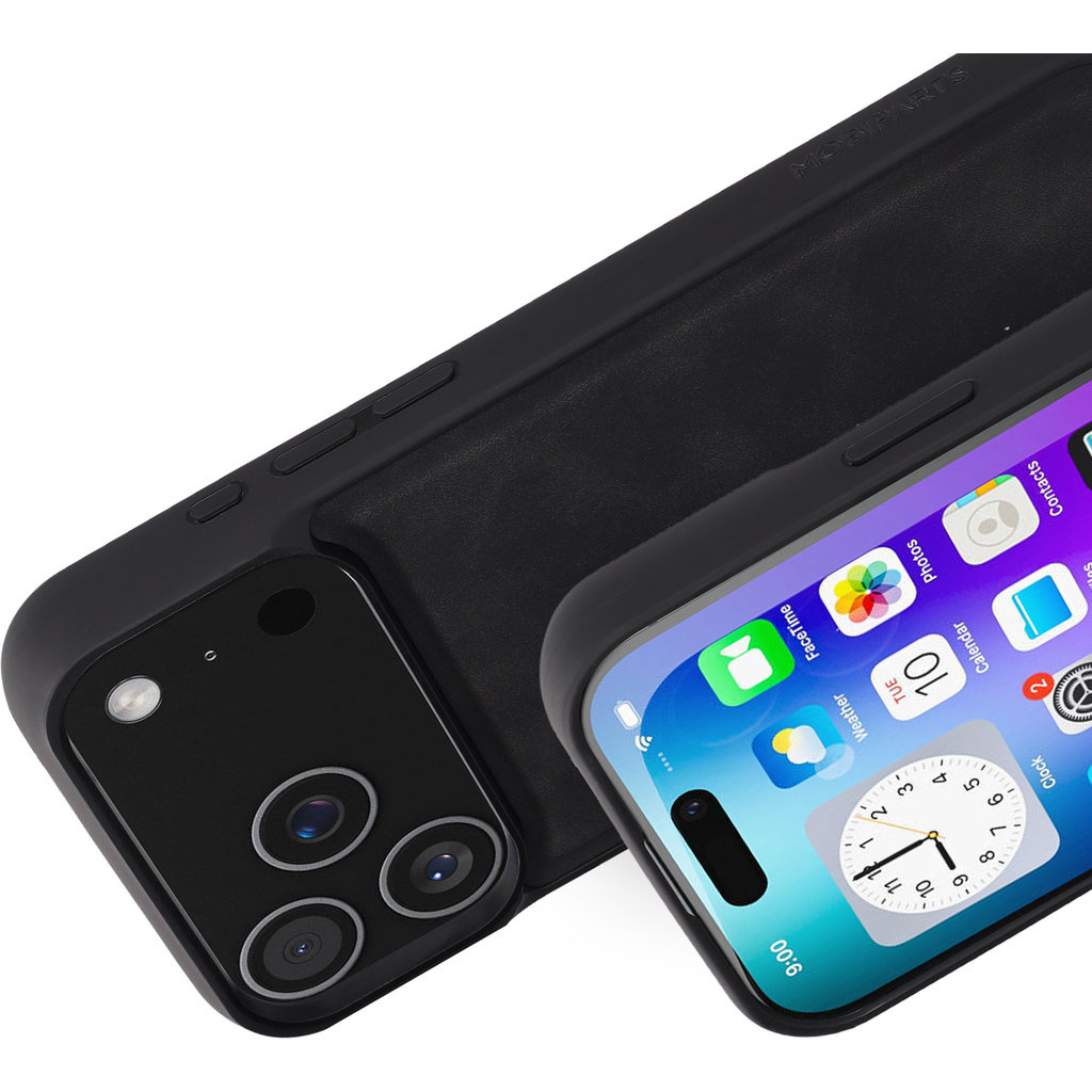 Mobiparts Mobiparts Classic Backcover Apple iPhone 17 Pro Max Graphite Black (MagSafe Compatible)