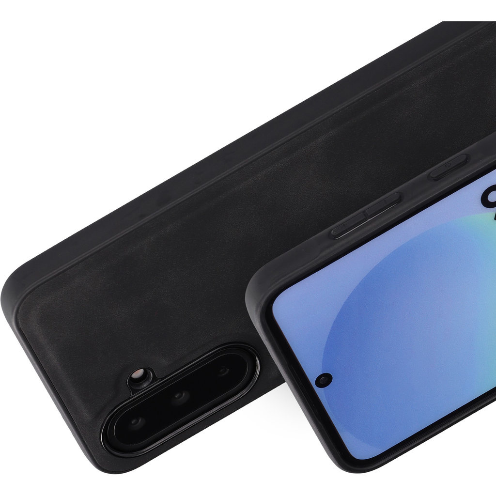 Mobiparts Mobiparts Classic Galaxy A36 Backcover Graphite Black MagSafe