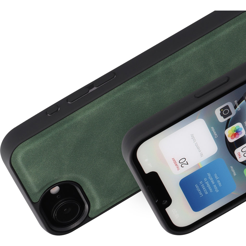 Mobiparts Mobiparts Classic iPhone 16e MagSafe Backcover Groen (MP-130698)