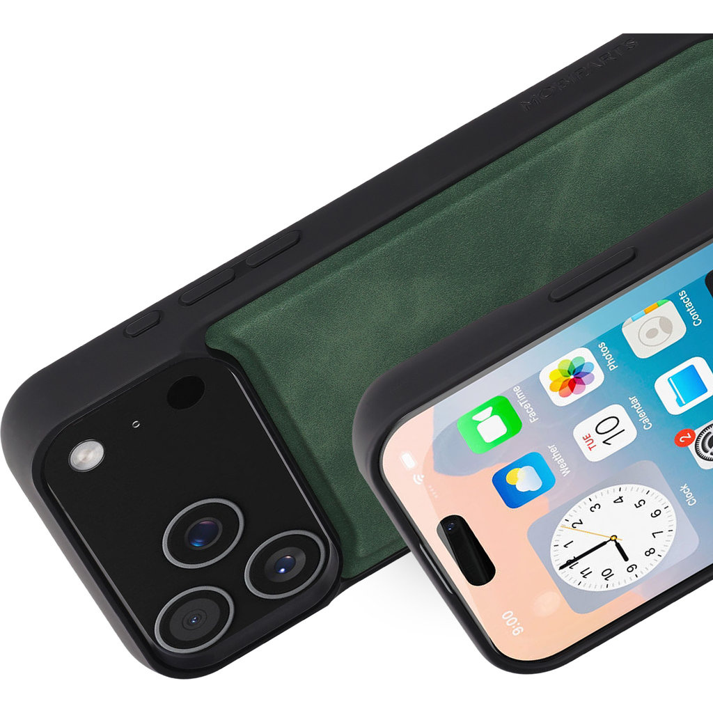 Mobiparts Mobiparts Classic Backcover Apple iPhone 17 Pro Max Emerald Green (MagSafe Compatible)