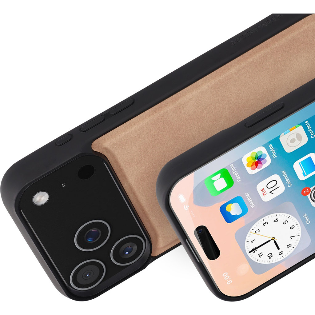 Mobiparts Mobiparts Classic Backcover Apple iPhone 17 Pro Max Moonstone Beige (MagSafe Compatible)