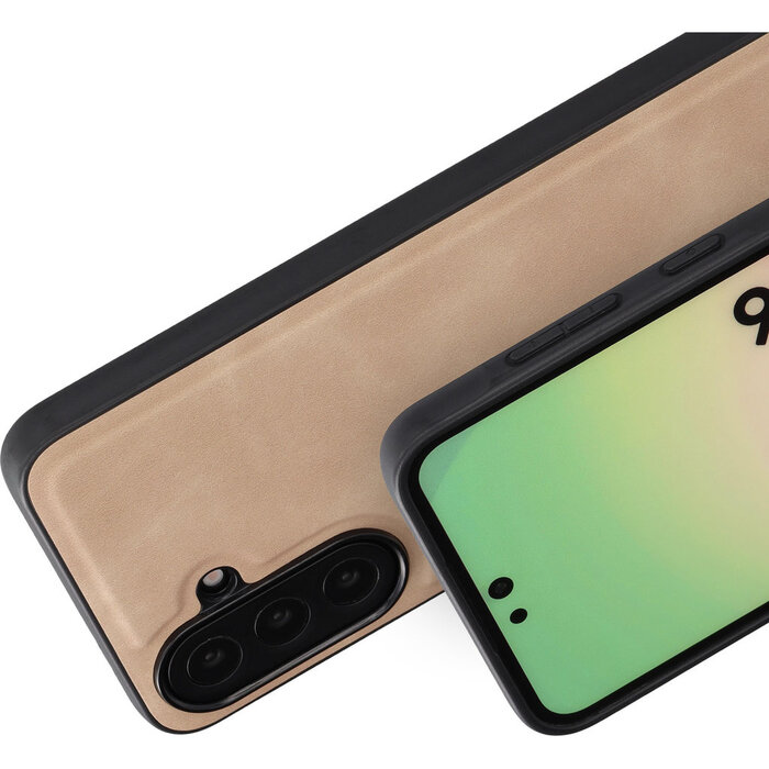 Mobiparts Mobiparts Classic Backcover Samsung A56 Beige (MagSafe) (MP-130715)