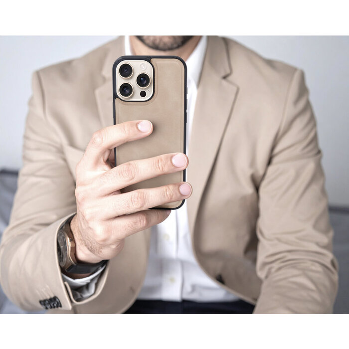 Mobiparts Mobiparts Classic Backcover Samsung Galaxy S25 FE Graphite Black (MagSafe Compatible)