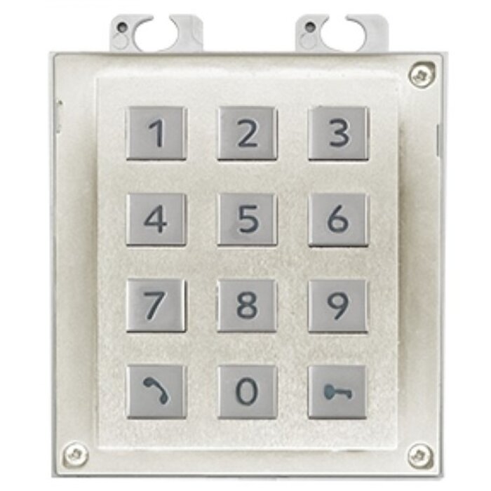2N 2N IP Verso Keypad Module Zilver (9155031B)