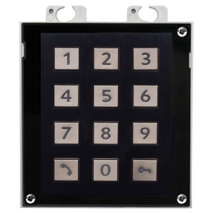 2N 2N IP Verso Keypad Module Zilver (9155031B)