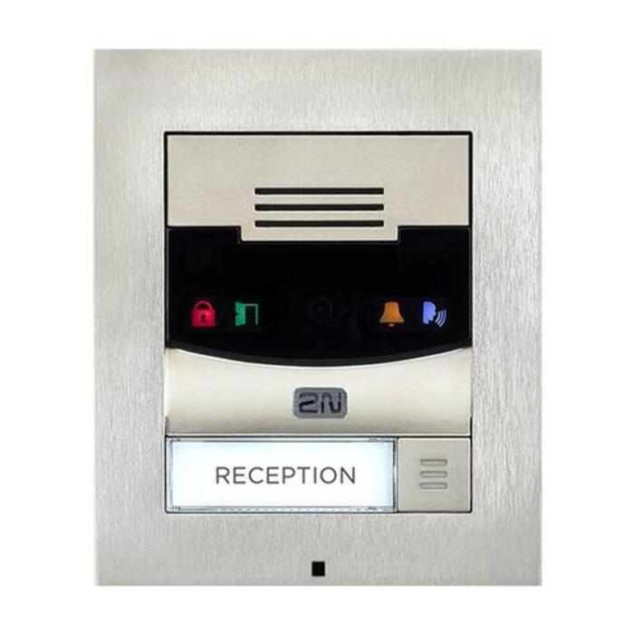 2N 2N IP Solo Opbouw Intercom Zonder Camera Zilver (9155301S)
