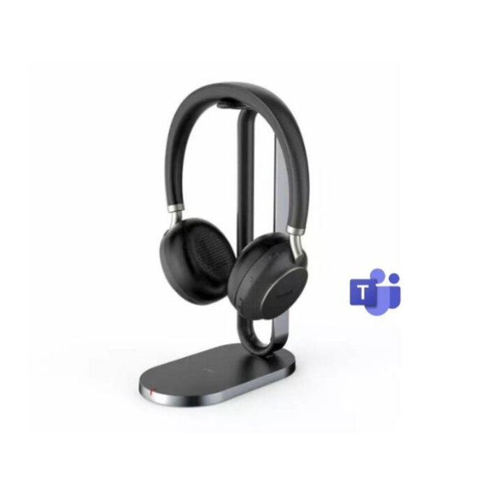 Yealink Yealink BH76 Bluetooth Headset Zwart met Laadstandaard - USB-A - Microsoft Teams