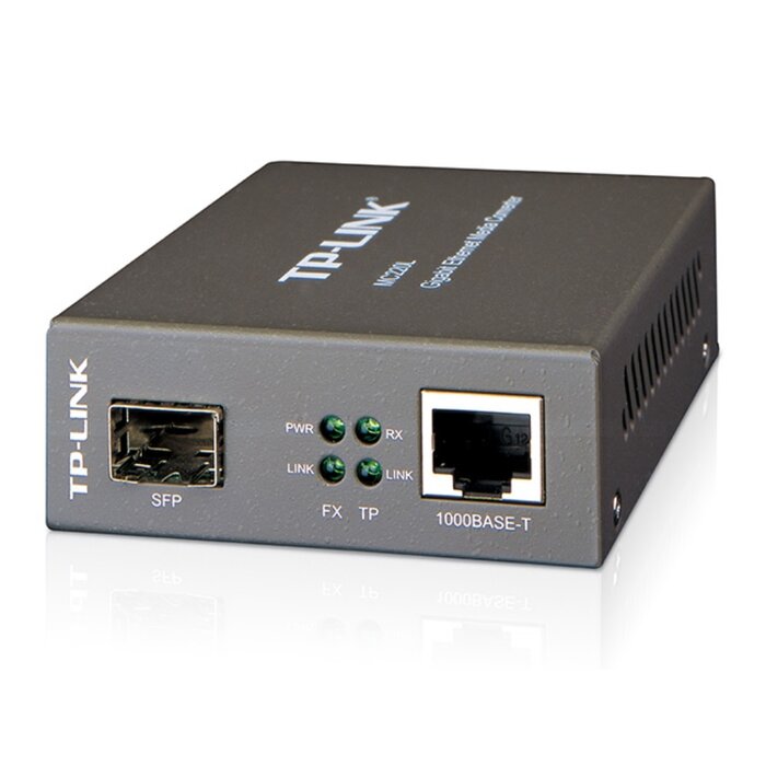 TP-Link TP-Link MC220L Gigabit SFP naar RJ45 Mediaconverter
