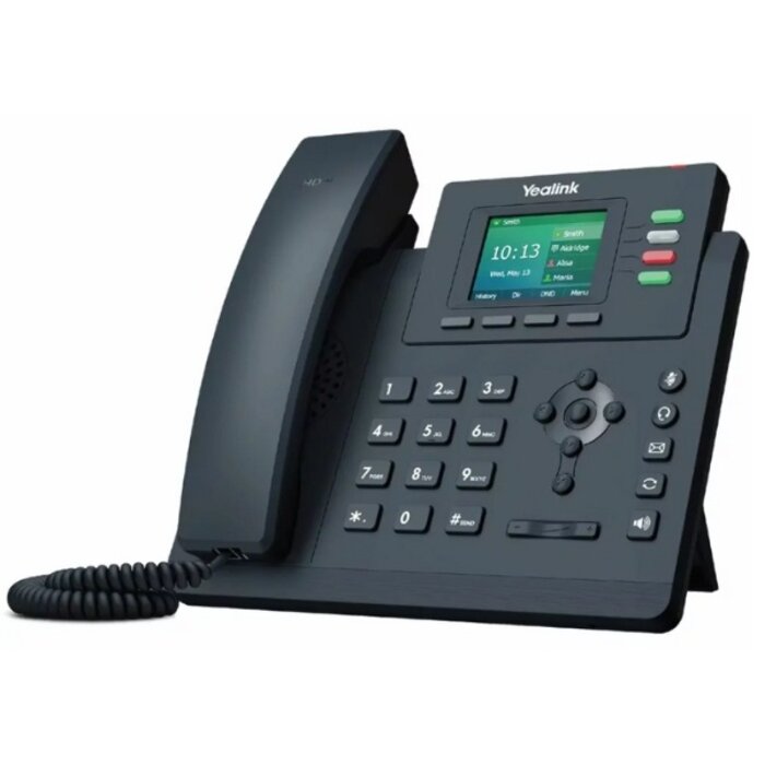 Yealink Yealink T33G VoIP Bureautelefoon - 4 Lijnen, Gigabit & PoE