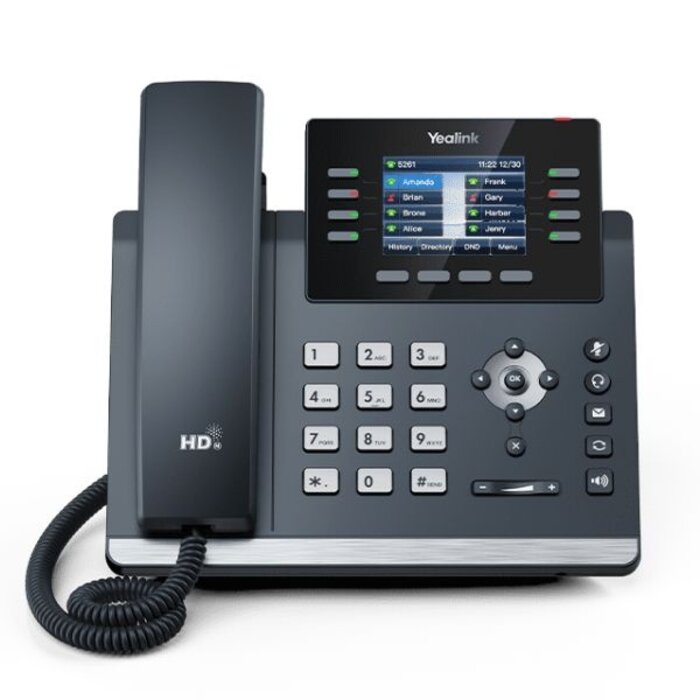 Yealink Yealink SIP-T44U VoIP Telefoon met USB, Wi-Fi en Bluetooth