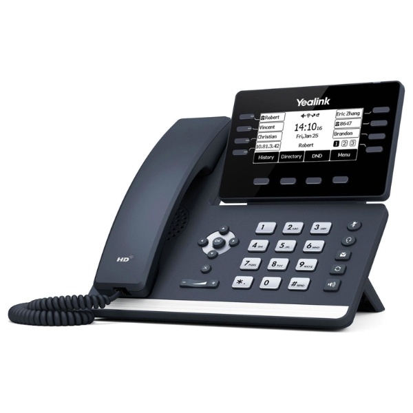 Yealink Yealink SIP-T53 VoIP Bureautelefoon (12 Lijnen, Gigabit, PoE)