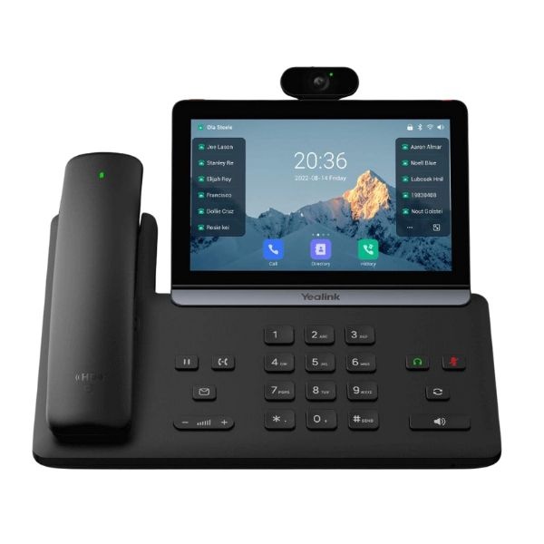 Yealink Yealink SIP-T88V PRO Video IP-Telefoon met Draadloze Handset