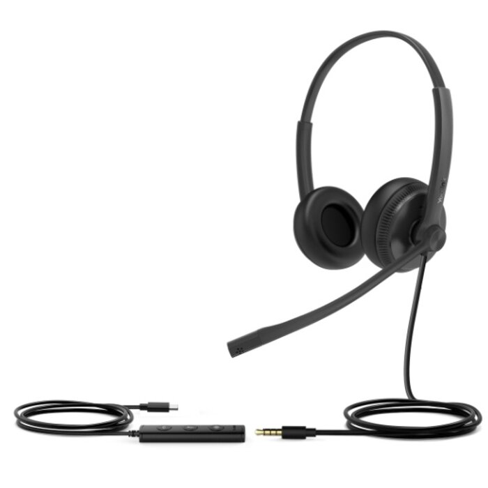 Yealink Yealink UH34 Dual UC Stereo USB-A Headset met Noise-Cancelling