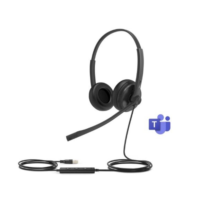 Yealink Yealink UH34 SE Dual Stereo USB-A Headset - Microsoft Teams gecertificeerd