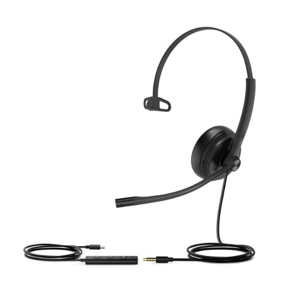 Yealink Yealink UH34 SE Mono USB Headset - Bedrade Enkeloors Headset