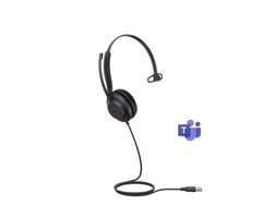 Yealink Yealink UH35 Mono USB-A Headset - Microsoft Teams Gecertificeerd